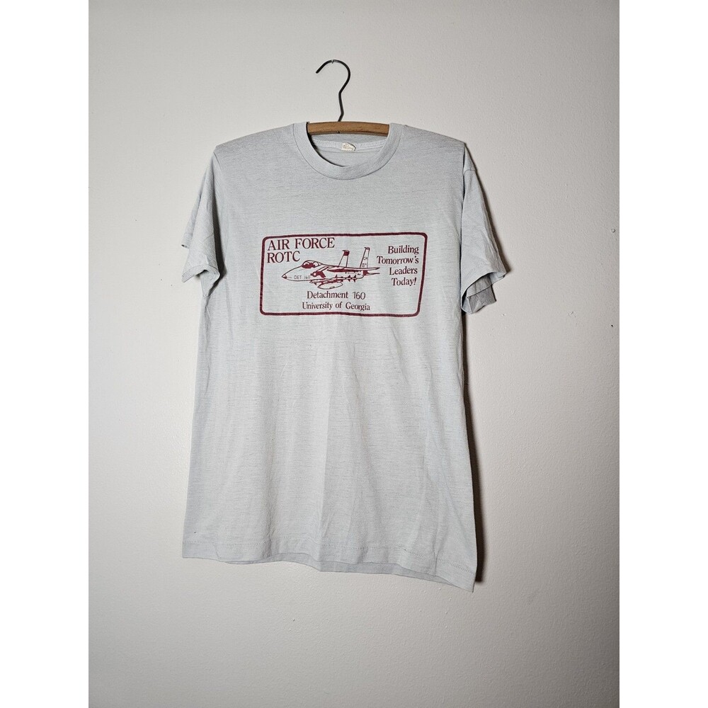 Vintage Screen Stars University of Georgia Air Force ROTC T-Shirt Size XL 50/50